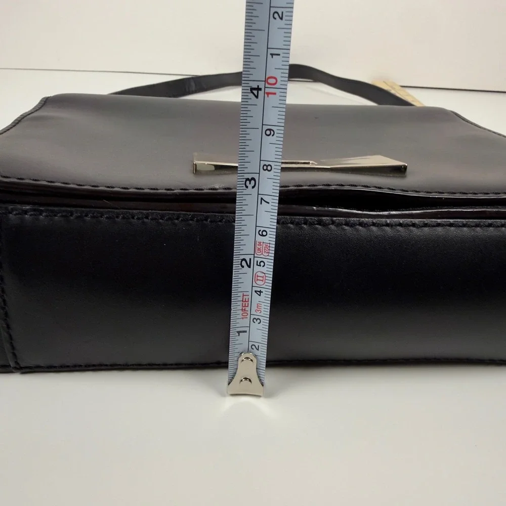 Kate Spade New York Black Leather Crossbody Bag *Flawed*
